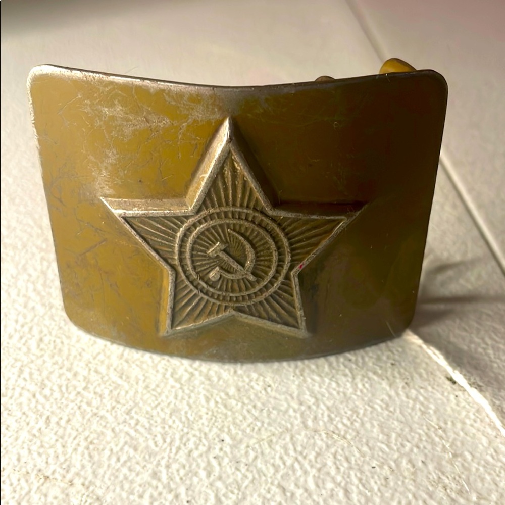 Star Emblem Belt Buckle